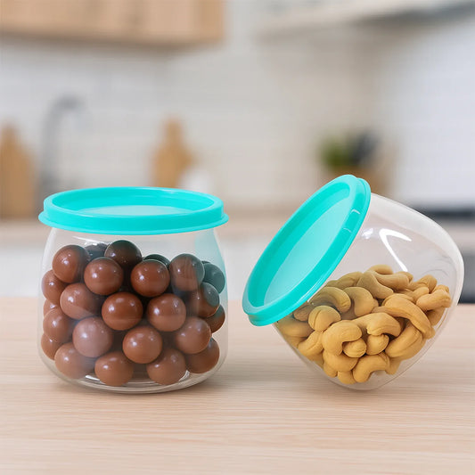 Airtight Storage Containers Set  Approx 900ml (2 Pc) - Zidbik