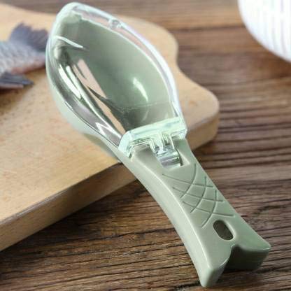 2195 Fish Scale Scraper Skin Peeler Fish Tools Kitchen Gadget - Zidbik