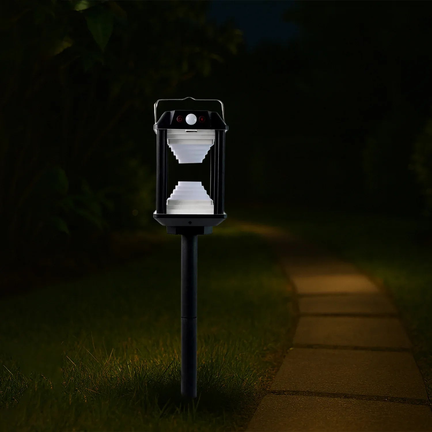 Premium Solar Induction Led Wall Lamp With Motion Sensor (1 Set) - Zidbik
