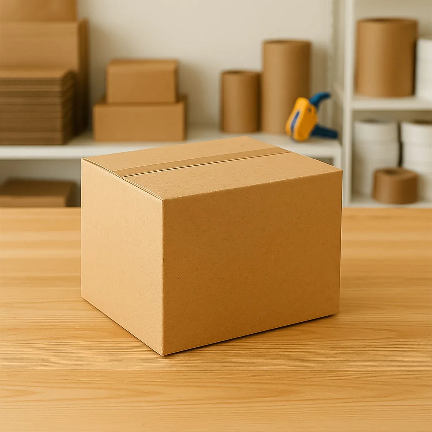 Heavy-duty Brown Box For Product Packing (17x26x26 Cm 1 Pc) - Zidbik