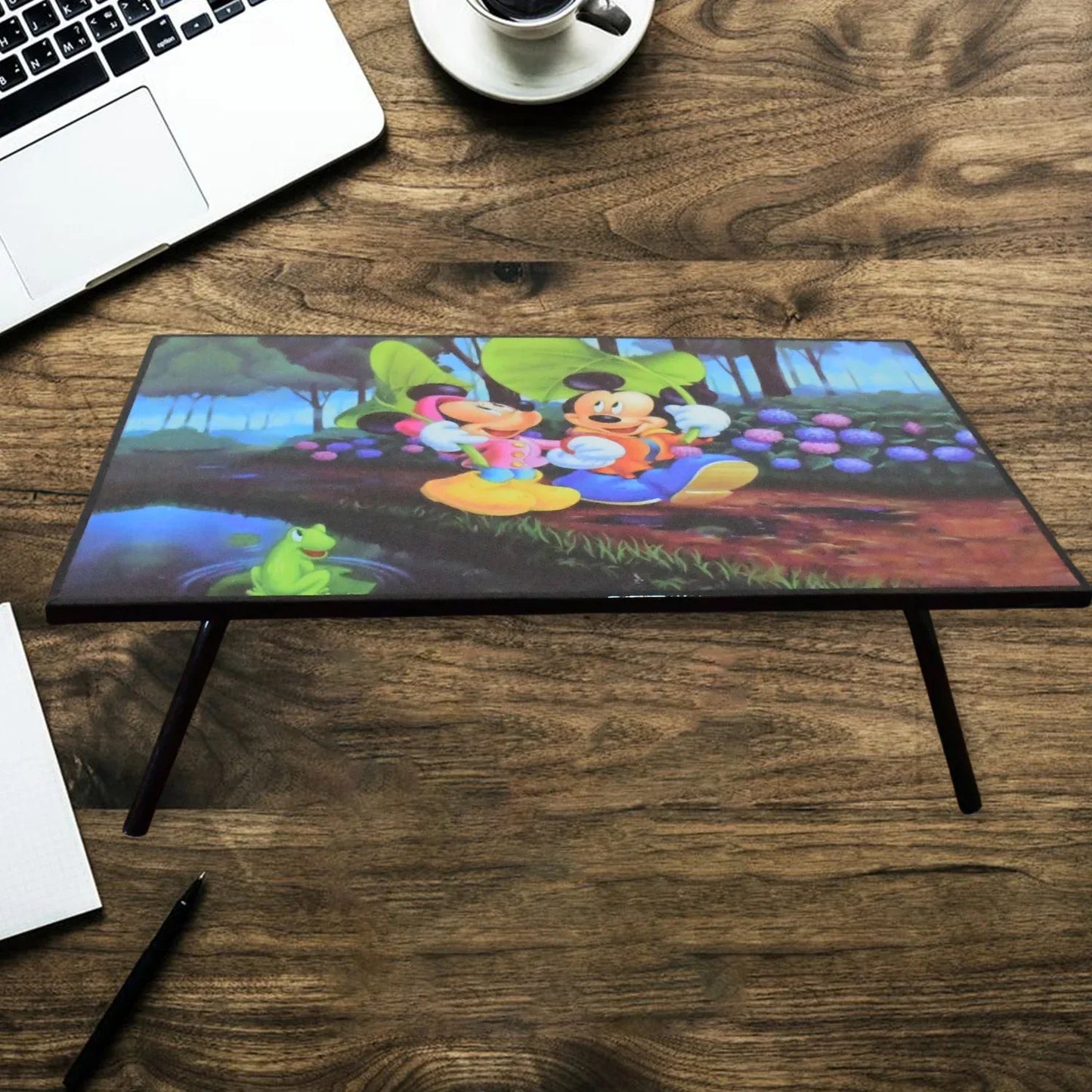 Multipurpose Portable Writing Homework Mix Cartoon Design Printed Table (1 Pc Mix Design 6141 Cm) - Zidbik