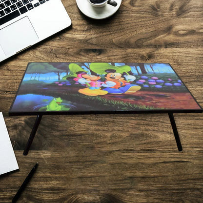 Multipurpose Portable Writing Homework Mix Cartoon Design Printed Table (1 Pc Mix Design 6141 Cm) - Zidbik