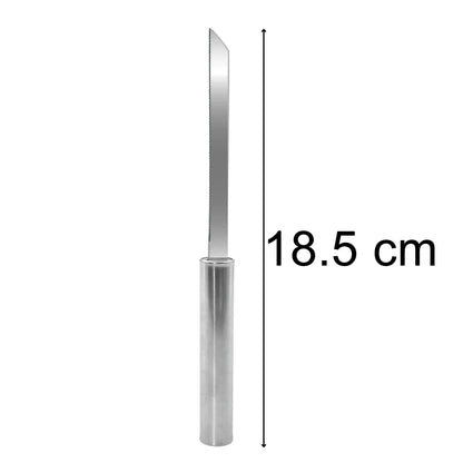 2579 Utility Knife Stainless Steel Blade With Strong Grip (Pack Of 12) - Zidbik