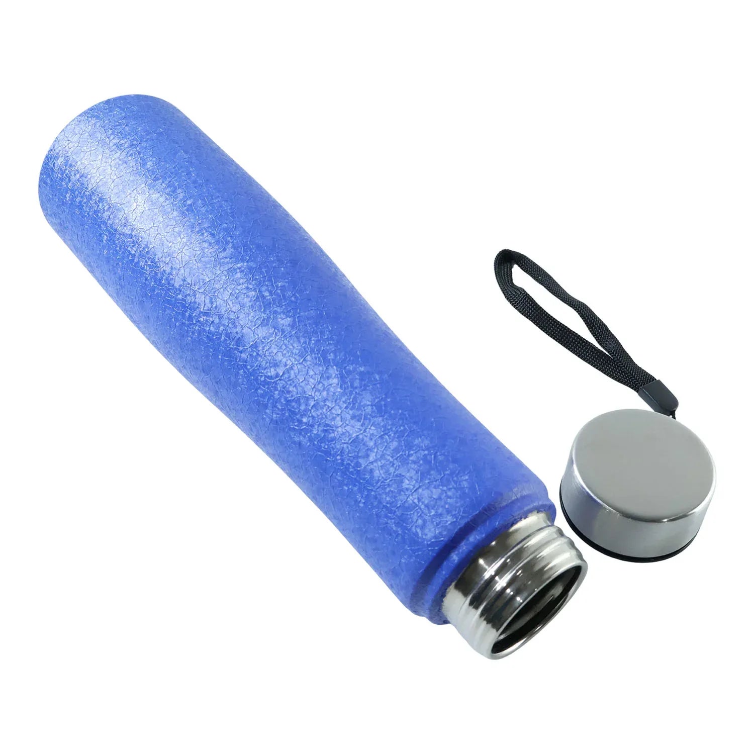 Classic Stainless Steel Water Bottle Blue Color (1000 Ml 1 Piece) - Zidbik