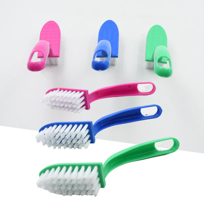 7956 Multi-purpose Kitchen Cleaning Brushes - Fish Cleaning Vegetable Cleaning Tool Cleaner Utensils Fruit Cleaning 3 Piece - Zidbik