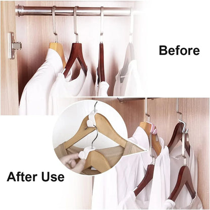 Multipurpose Plastic Hanger Hooks (10 Pc) - Zidbik