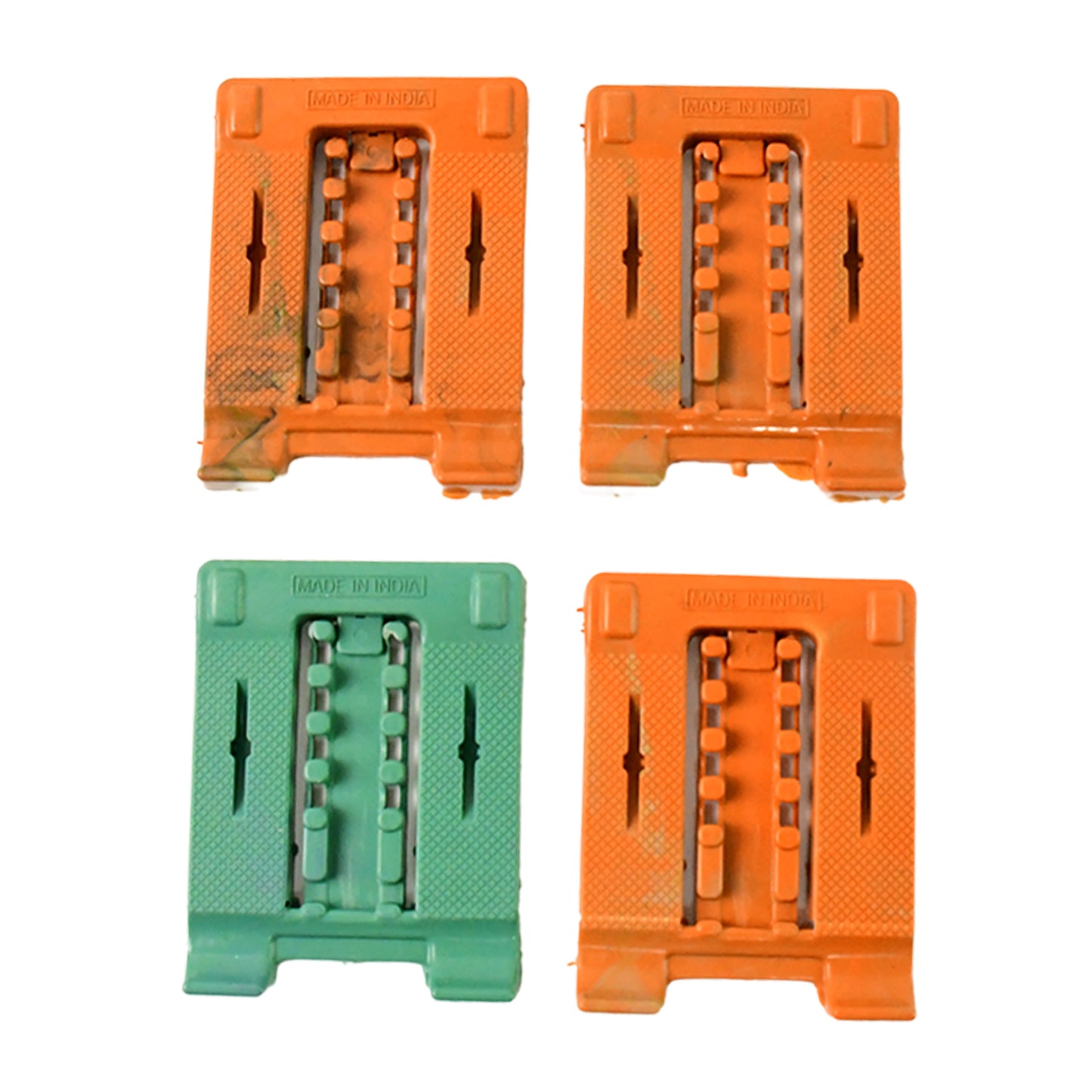 Adjustable 4 Steps Foldable Mobile Stand Holder (4 Pc) - Zidbik