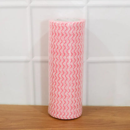 Multipurpose Reusable Kitchen Cleaning Cloth Multi Pulls Roll (1 Roll) - Zidbik