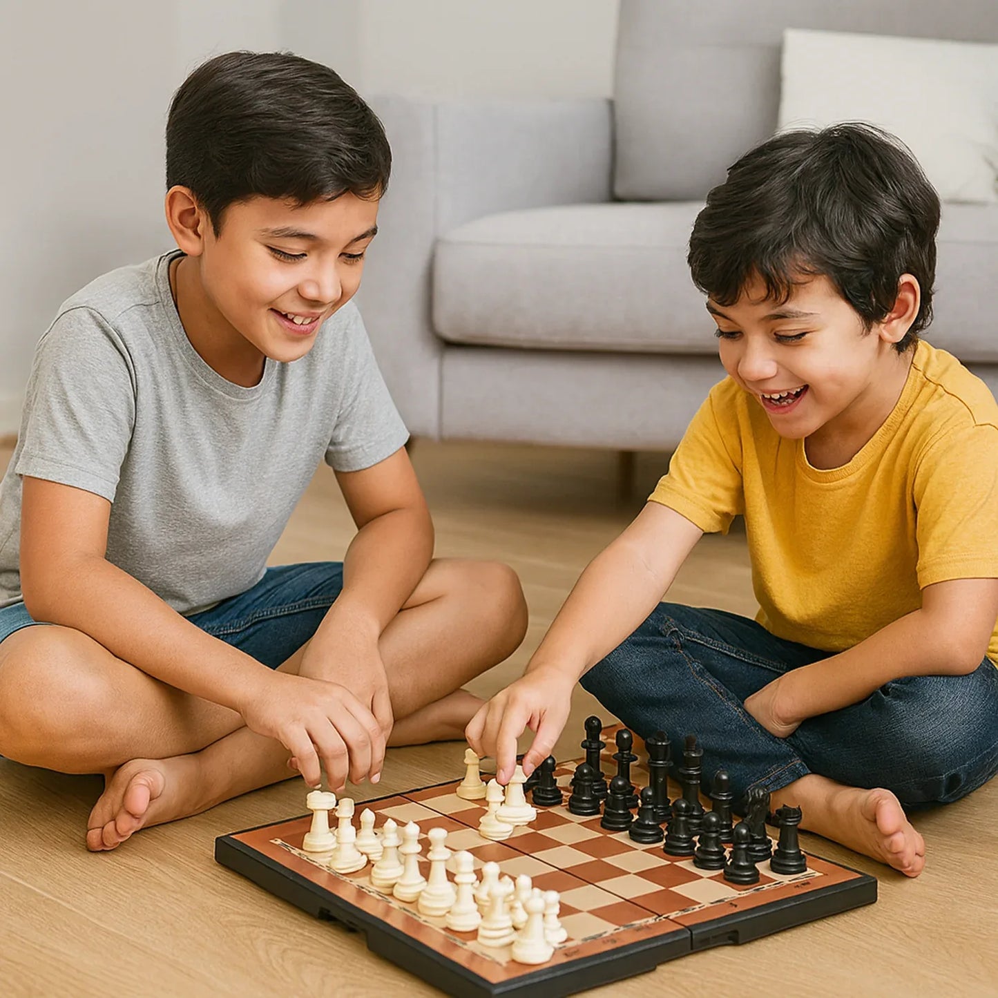Premium Portable Chess Set Plastic Chess Pieces (1 Set) - Zidbik