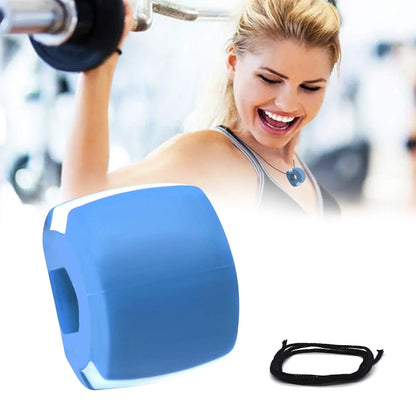 6128 Dark Blue Jaw Exerciser Used To Gain Sharp And Chiselled Jawline Easily And Fast - Zidbik