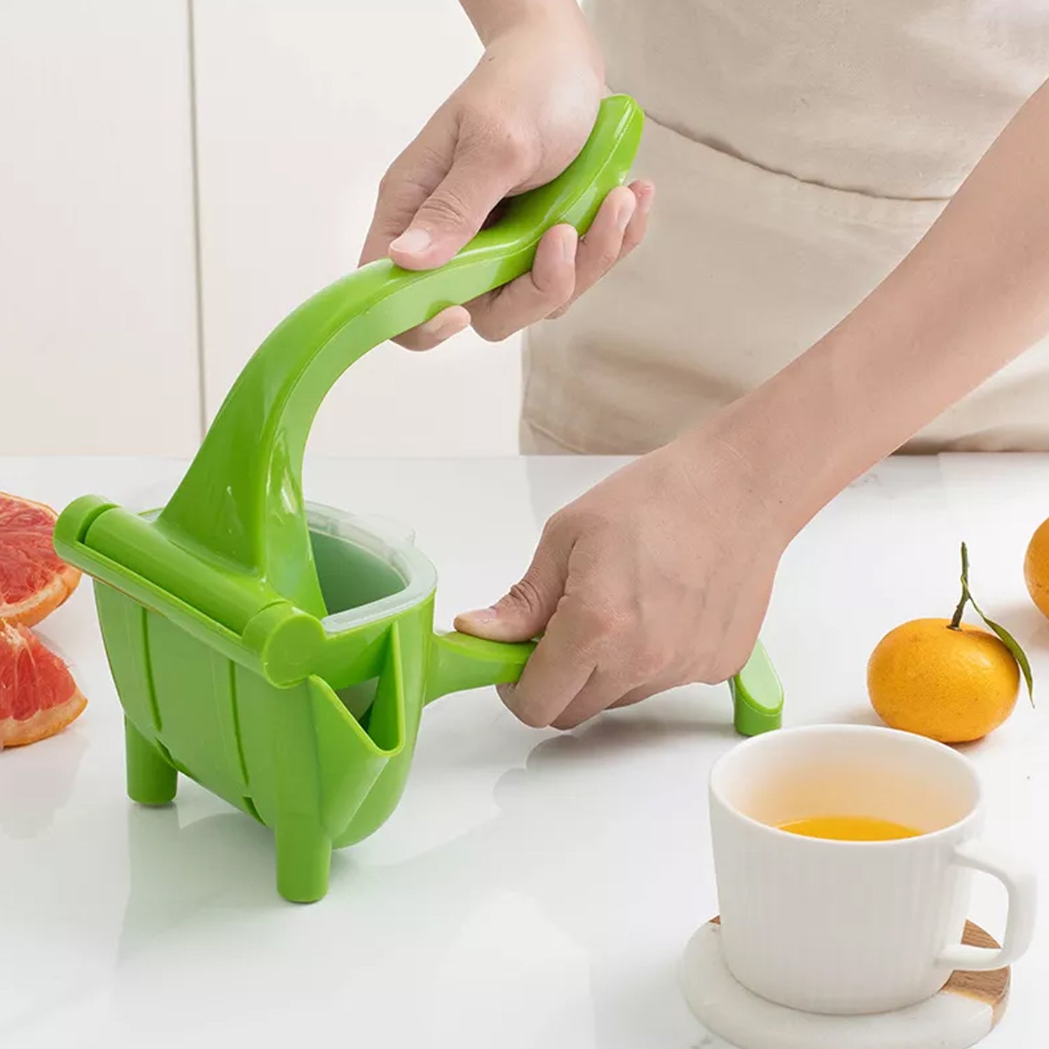 2337 Heavy Duty Juice Press Squeezer With Juicers (Multicoloured) - Zidbik
