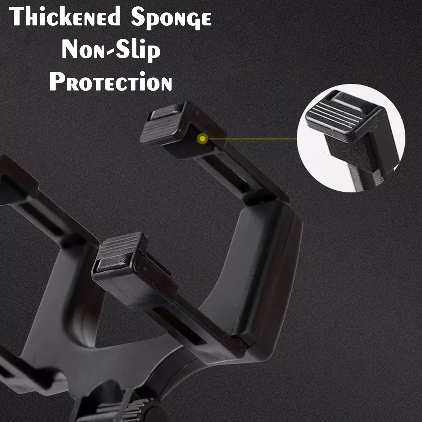 6279 Rear View Mobile Holder Universal Vehicle Rear View Mirror Mobile Phone Mount Stand - Zidbik