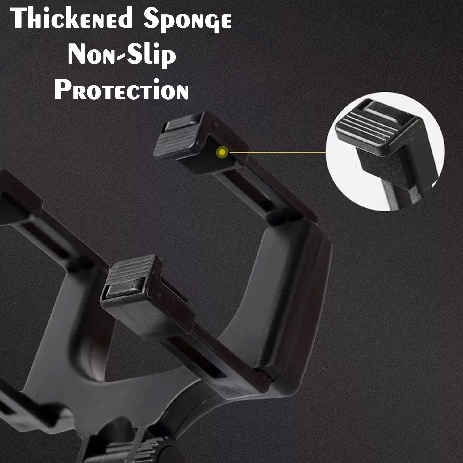 6279 Rear View Mobile Holder Universal Vehicle Rear View Mirror Mobile Phone Mount Stand - Zidbik