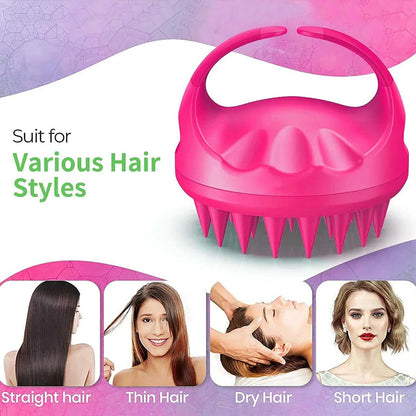 Scalp Massager Head Massager Comb (1 Pc) - Zidbik