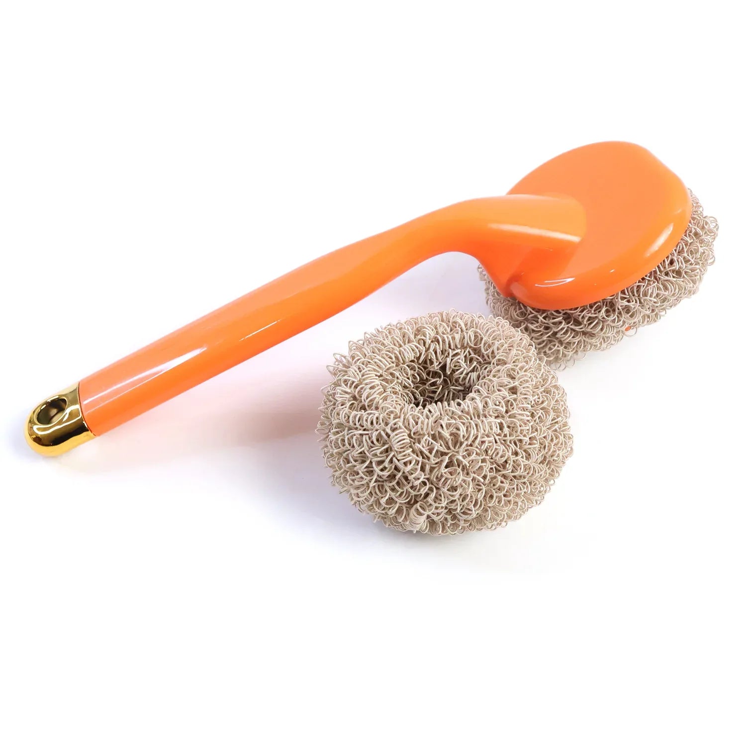 Heavy Duty Cleaning Scrubber Set With Long Handle (1 Set) - Zidbik