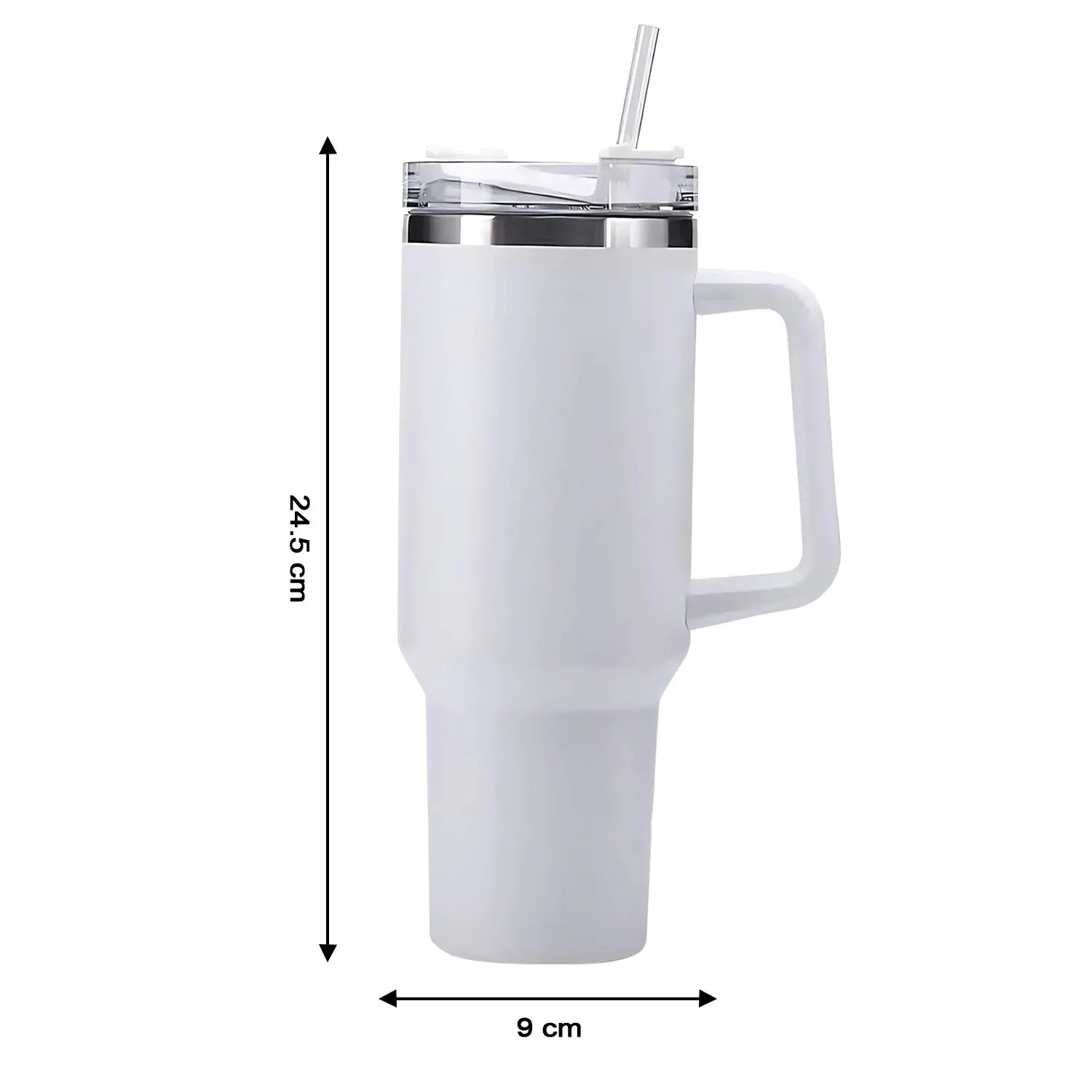 Premium Stainless Steel Vacuum Insulated Travel Mug (890ml 1 Pc) - Zidbik