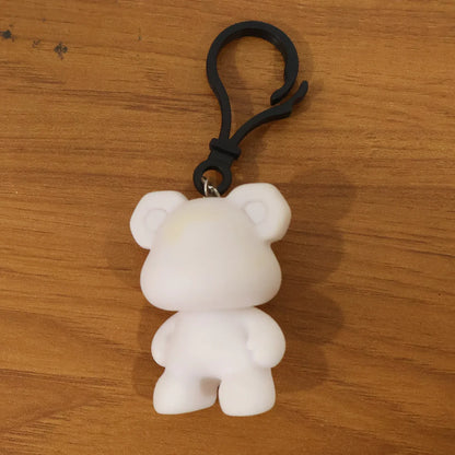 Cute Bear Figure Keychain (1 Pc) - Zidbik