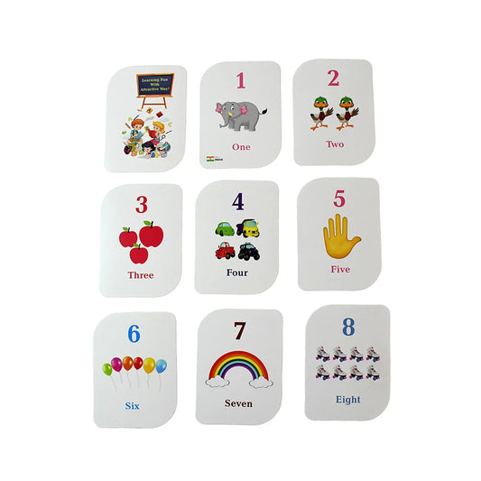 Kid Kraft Early Learner 32-piece Number Flashcard Set - Zidbik