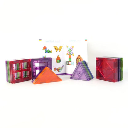 Magnetic Building Tiles - (26 Pc Set) - Zidbik
