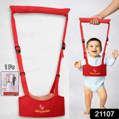 Adjustable Baby Walking Assistant Harness With Safety Support Belt (1 Pc) - Zidbik