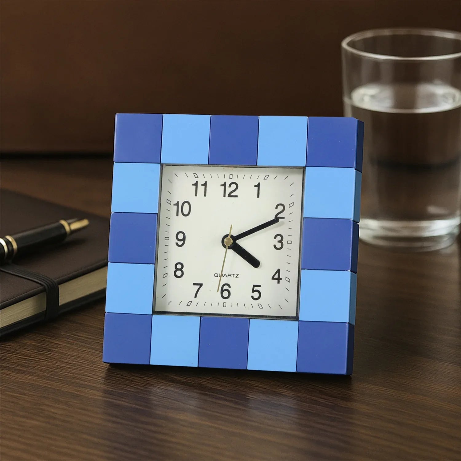 Square Quartz Table Clock - (1 Pc) - Zidbik