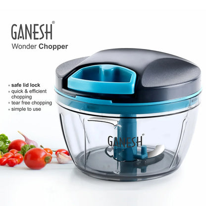 8106 Ganesh Wonder Chopper Grey (470ml) - Zidbik