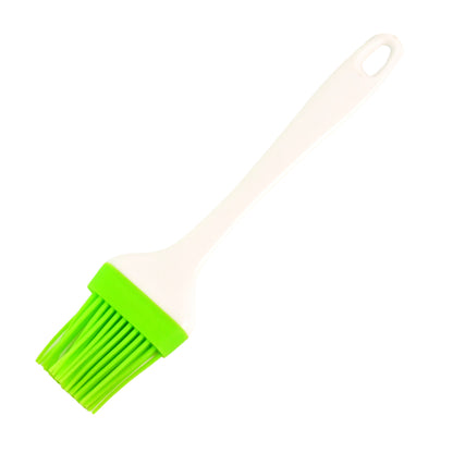Silicone Kitchen Oil Spatula Brush With Handle Pastry  Cake Brush (17 Cm  1 Pc) - Zidbik