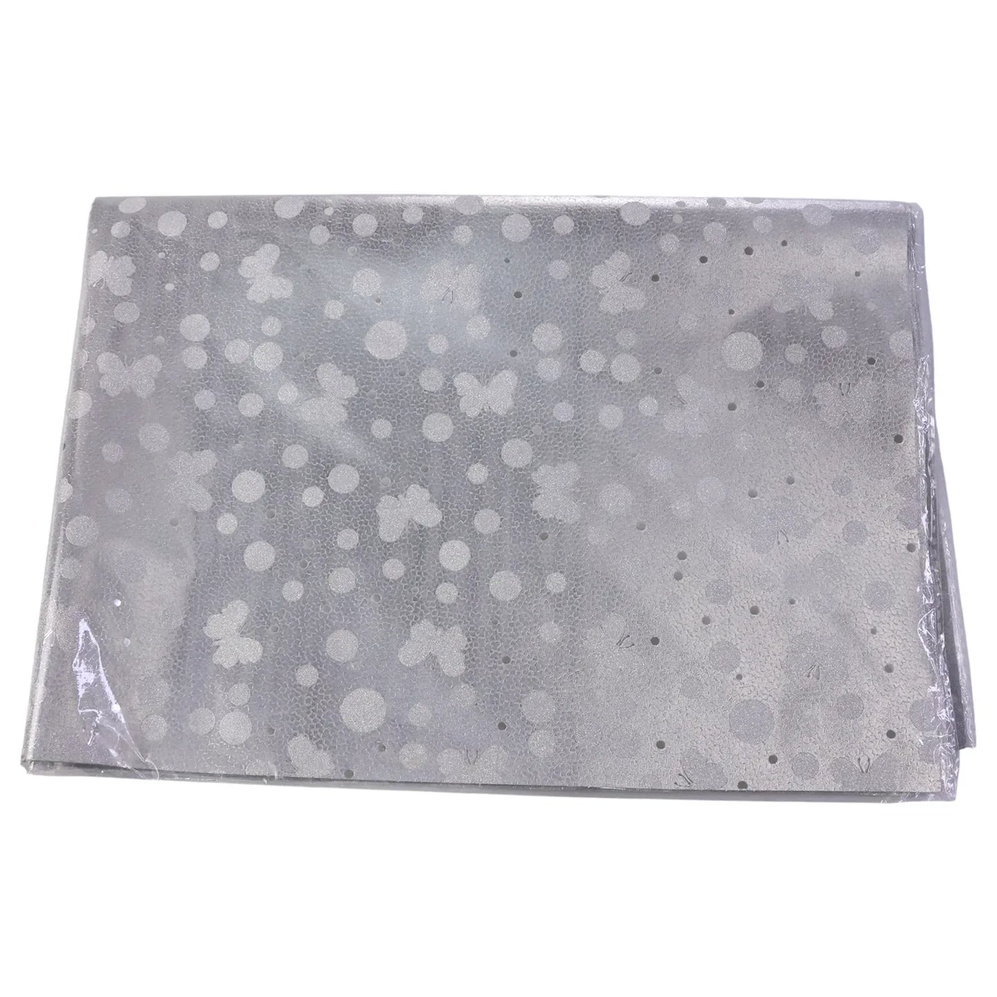 Decorative Silver Gift Wrapping Paper Sheets (1 Packet Approx 20 Pcs) - Zidbik