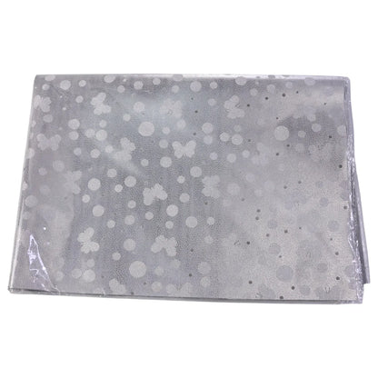 Decorative Silver Gift Wrapping Paper Sheets (1 Packet Approx 20 Pcs) - Zidbik