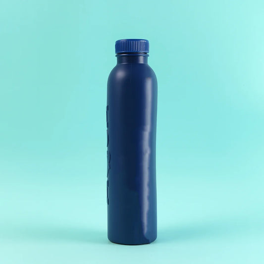 Premium Reusable Water Bottle With Screw Cap (500ml  1 Pc) - Zidbik