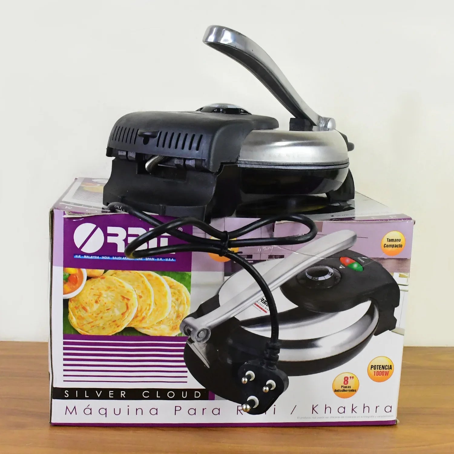 Orbit Roti And Khakra Maker (1000w  1 Pc) - Zidbik