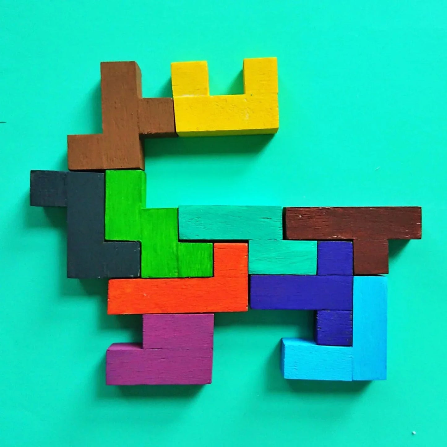 1950 At50 Wooden Mind Game And Game For Kids And Babies For Playing And Enjoying Purposes. - Zidbik