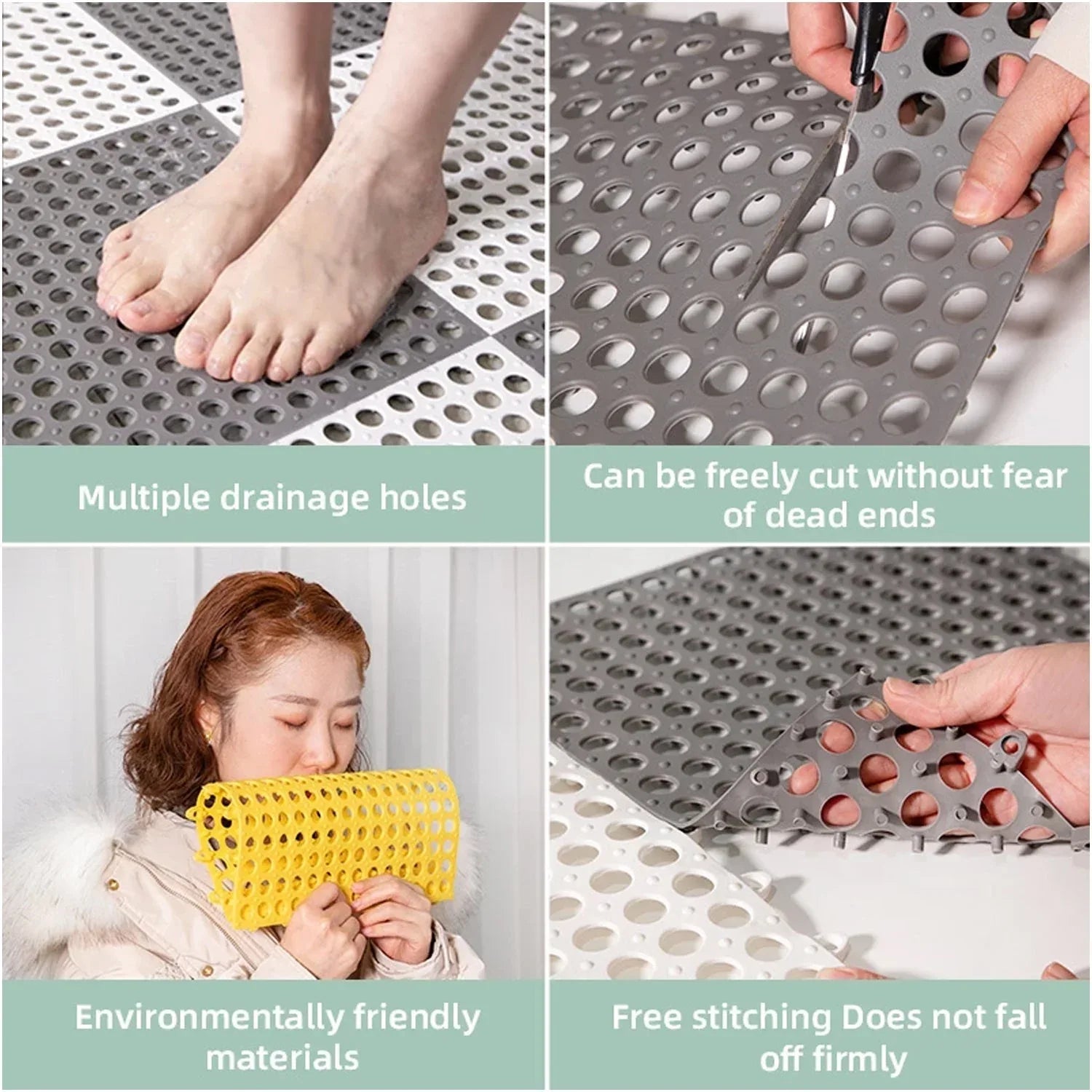 4775 Bath Anti Slip Mat Used While Bathing And Toilet Purposes To Avoid Slippery Floor Surfaces. - Zidbik