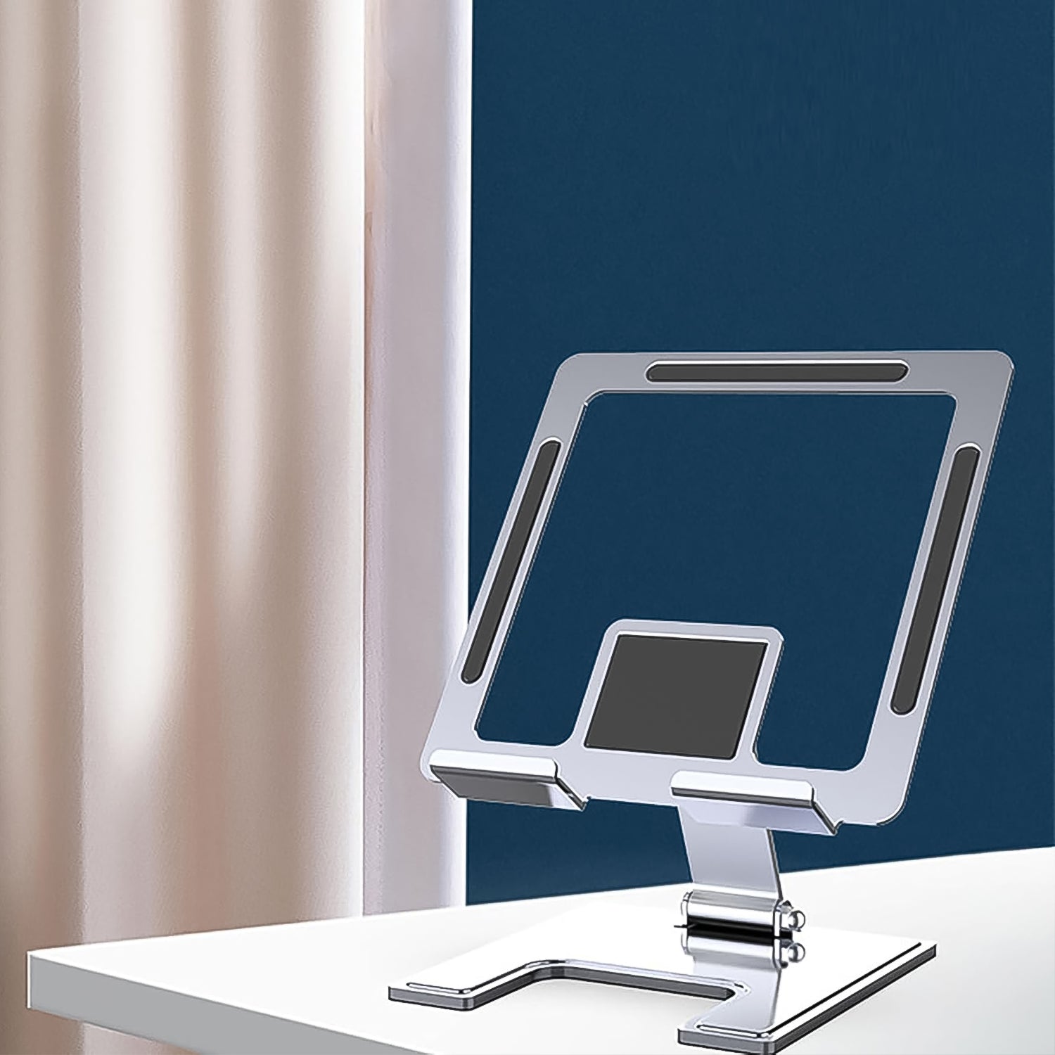 Adjustable Desktop Tablet Phone Stand Aluminium Alloy Stand For Phone (1 Pc) - Zidbik