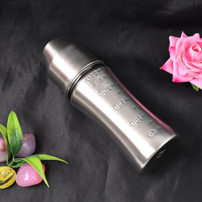 8173 Ganesh Stainless Steel Baby Feeding Bottle Milk Bottle For New Born  Infants  Toddler Up To 3 Years Bfa Free (250 Ml Approx) - Zidbik