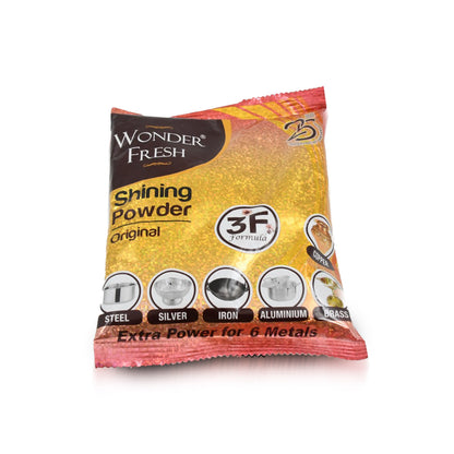 Shining Powder Cleans And Polishes Copper Brass Silver Aluminum Iron And Steel Removes Tarnish And Oxidation (200 Gm) - Zidbik