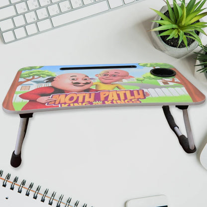 Multipurpose Portable Writing Homework Mix Cartoon Design Printed Table (1 Pc Mix Design 6141 Cm) - Zidbik