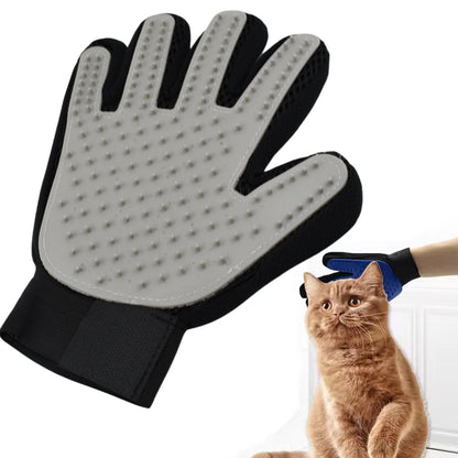 Grey True Touch Gloves Gloves Bathing Tool (1 Pc) - Zidbik