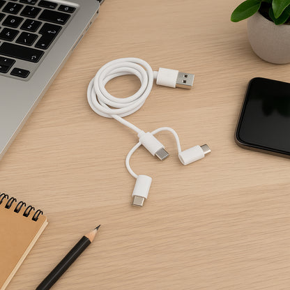 3-in-1 Multi Charging Cable - Zidbik