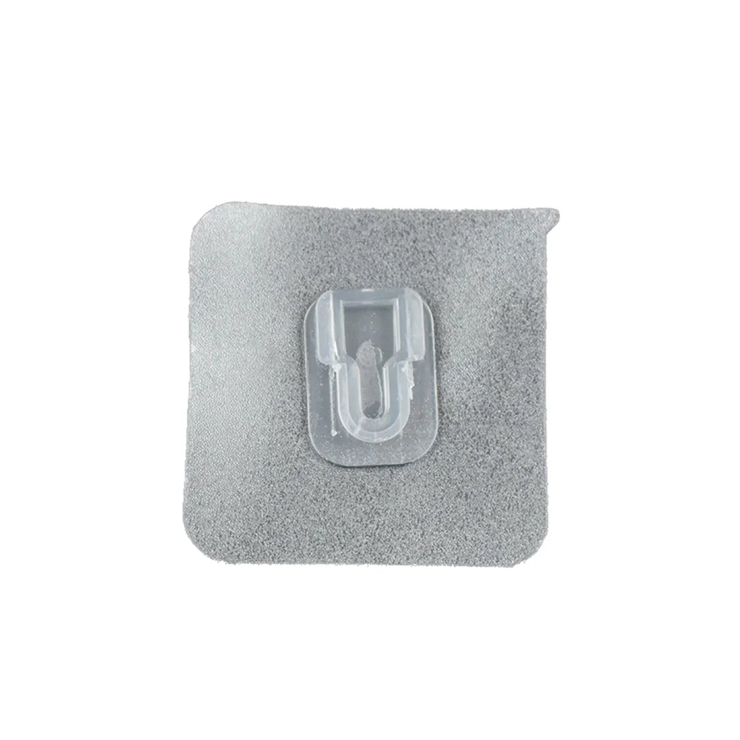 7433 Transparent Adhesive Male Hook Used For Hanging Various Types Of Items (1pc) - Zidbik