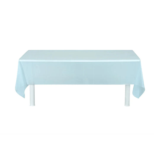 Waterproof Disposable Plastic Table Cover 137 183 Cm - Zidbik