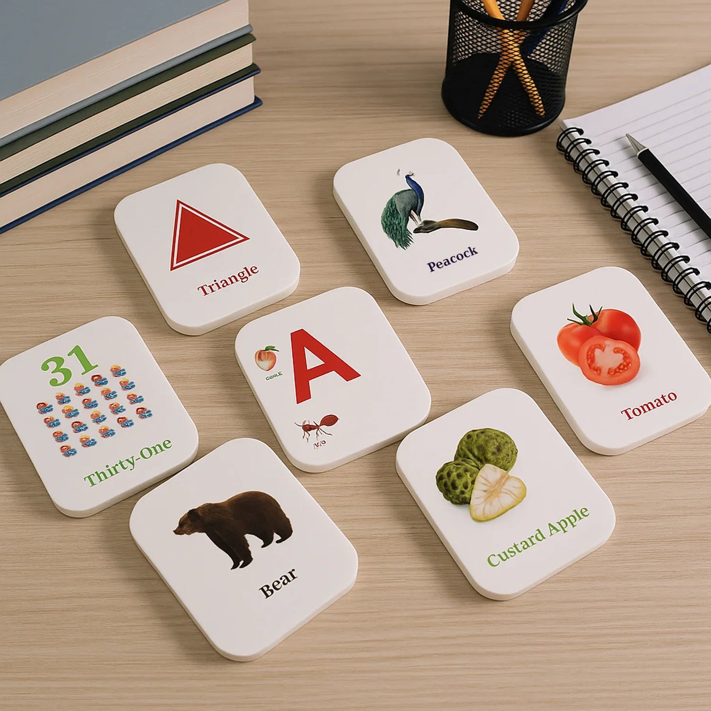 7-in-1 Kidkraft Early Learner Flashcard Combo Set ( 224 Pc Card) - Zidbik