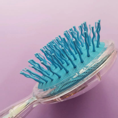 6472 Hair Brush For Kids Detangling Anti-static Soft Massage For Braids Curly Straight Long Or Short Wet Or Dry Hair (Multi-design) - Zidbik