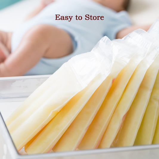 Breastmilk Storage Bags Double Zipper Seal (1 Pc) - Zidbik