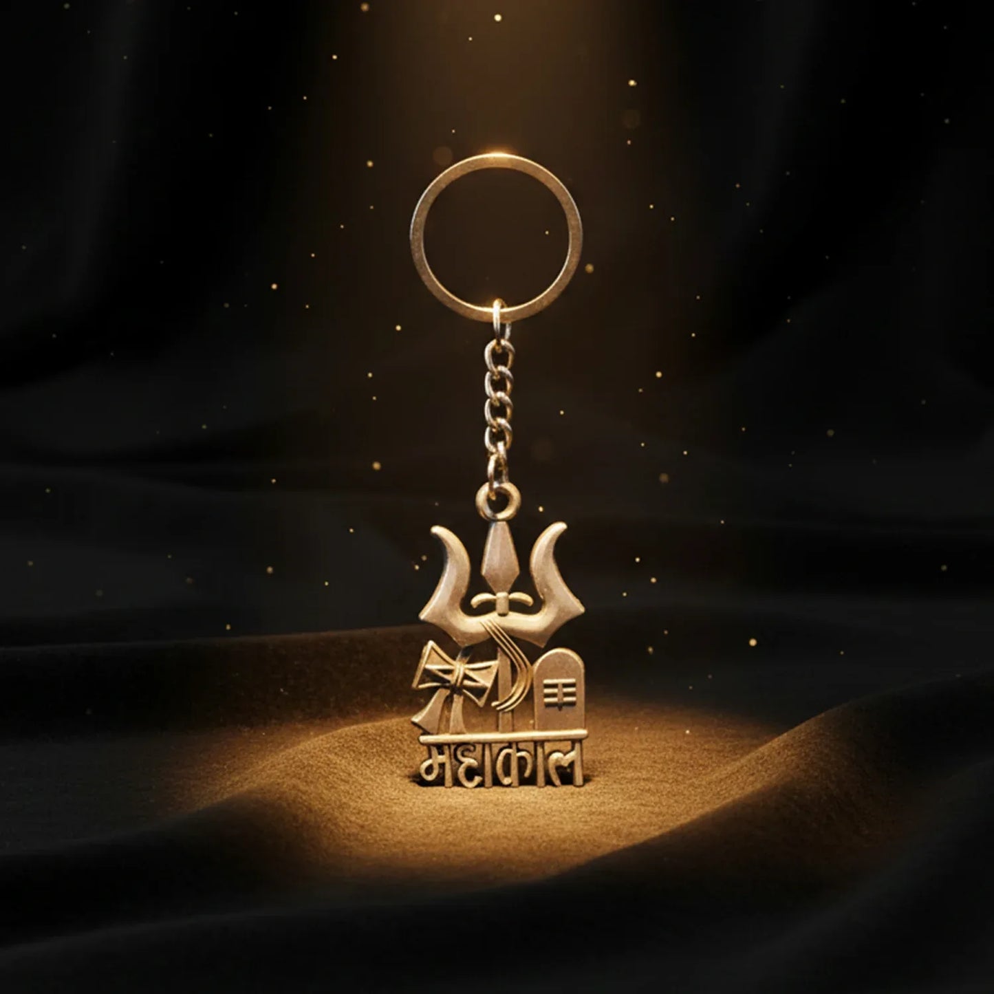 Premium Metal Mahakal Keychain (1 Pc) - Zidbik