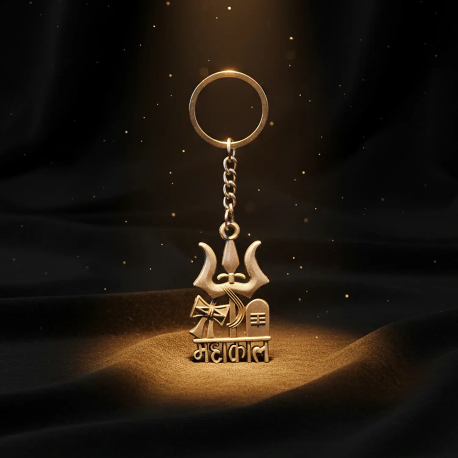 Premium Metal Mahakal Keychain (1 Pc) - Zidbik