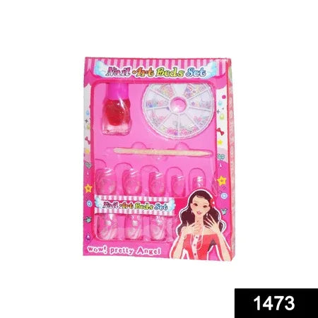 1473 Nail Art Studio Manicure Set For Girls (Pack Of 15) - Zidbik