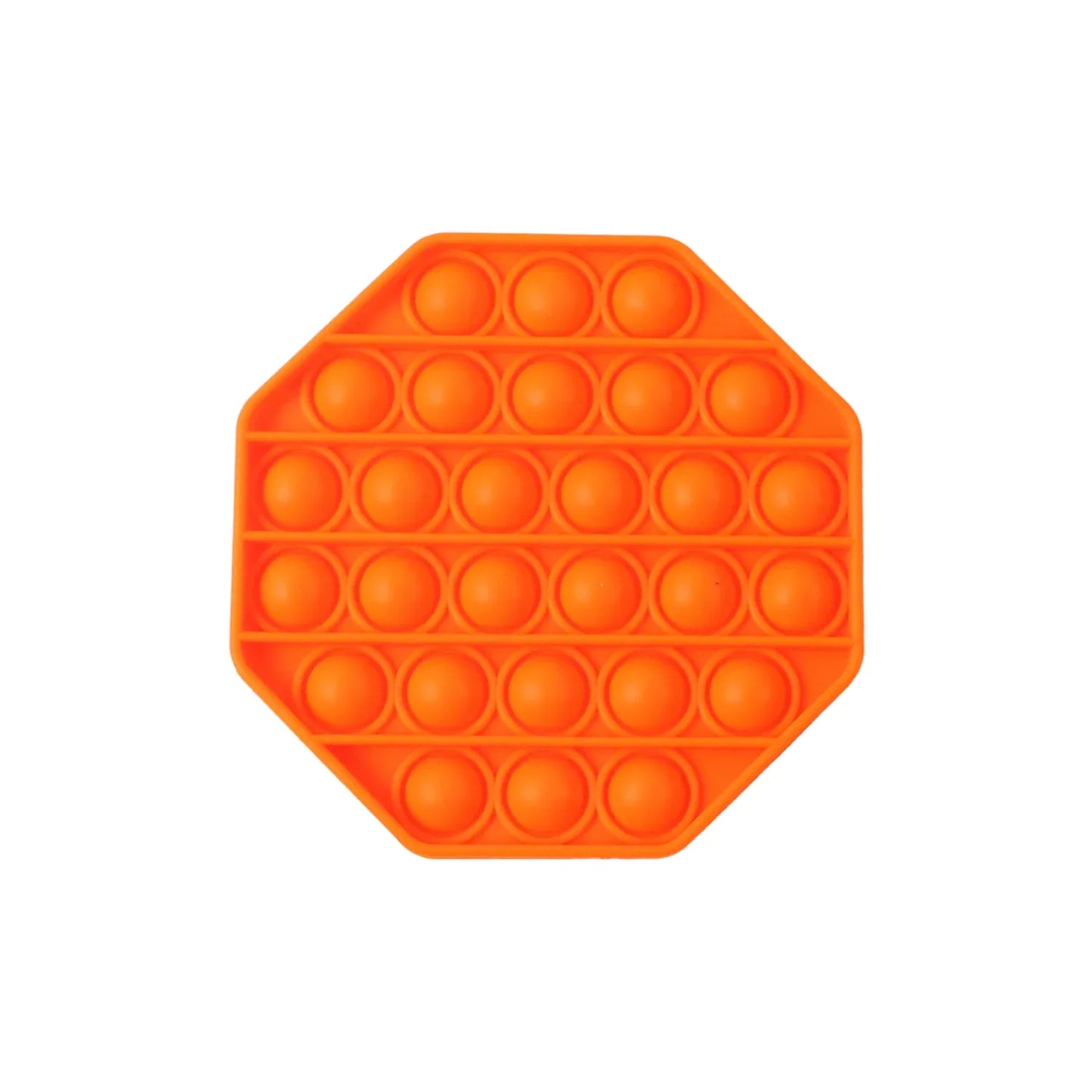 Premium Hexagon Shape Silicone Pop It Fidget Toy (1 Pc) - Zidbik