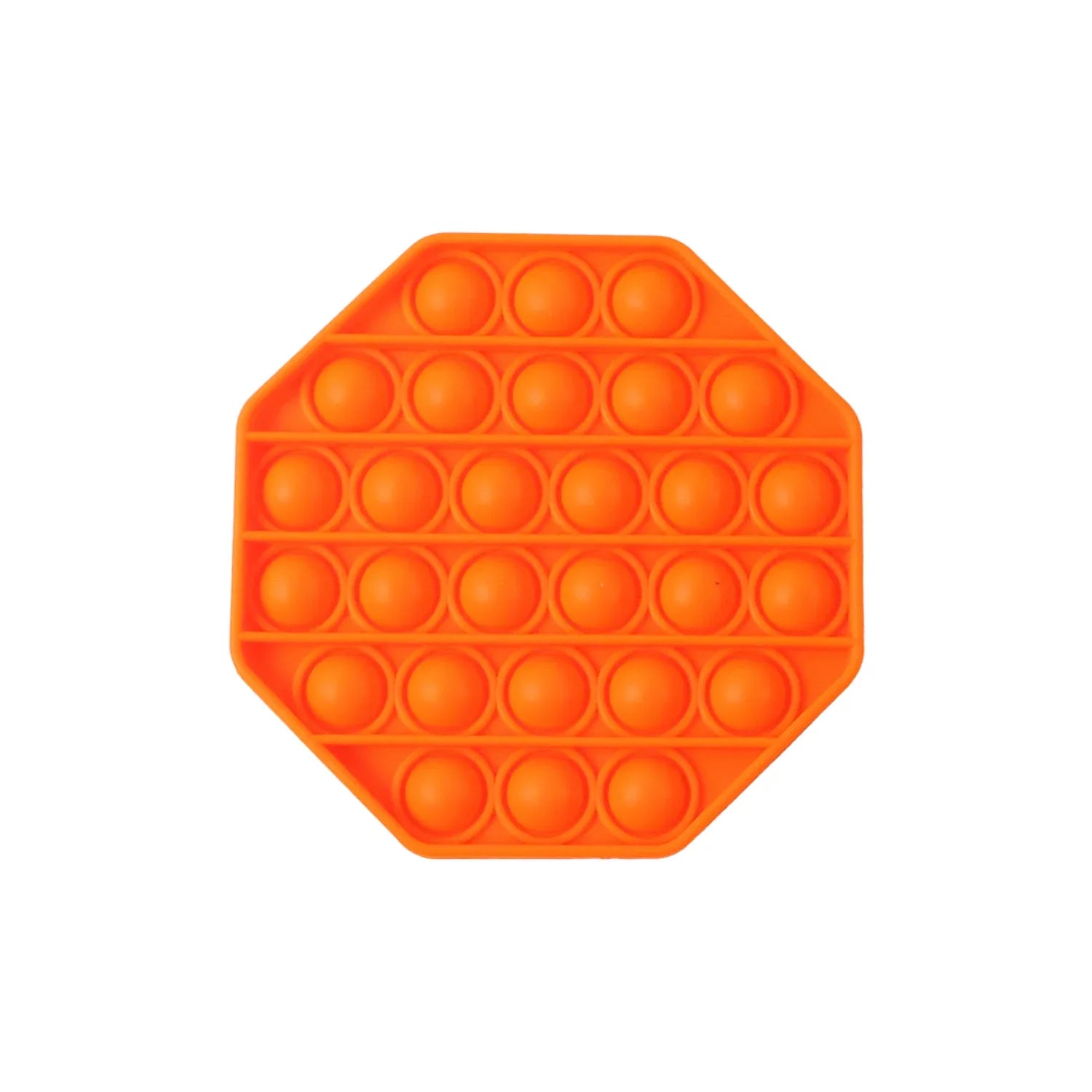 Premium Hexagon Shape Silicone Pop It Fidget Toy (1 Pc) - Zidbik