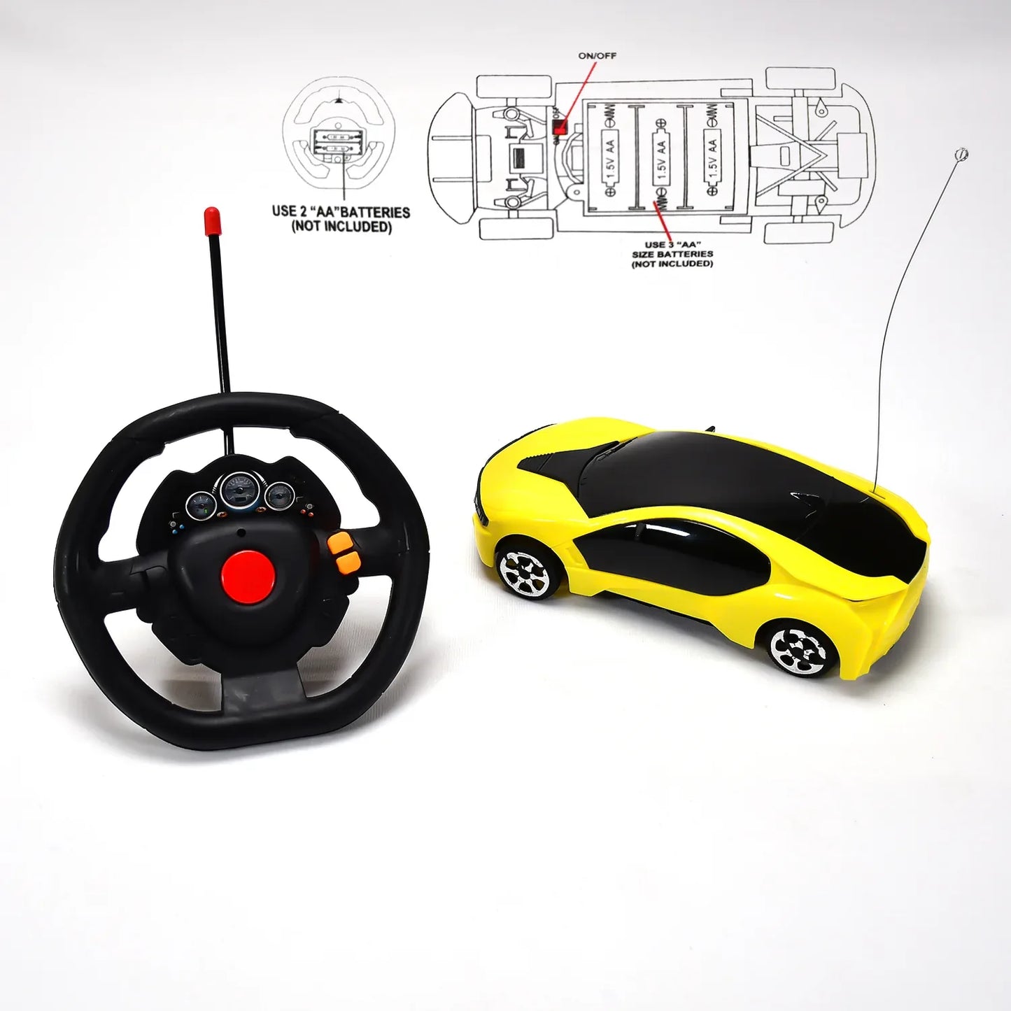 4465 Racing Fast Steering Remote Control Modern Attractive Car For Kids - Zidbik